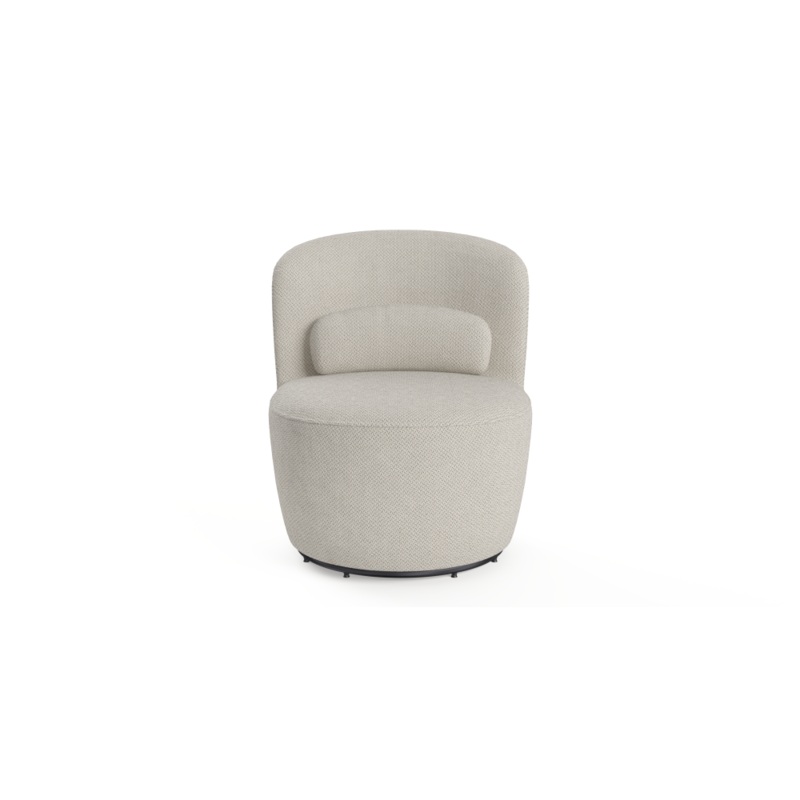 Ada Fabric Swivel Accent Lounge Relaxing Chair