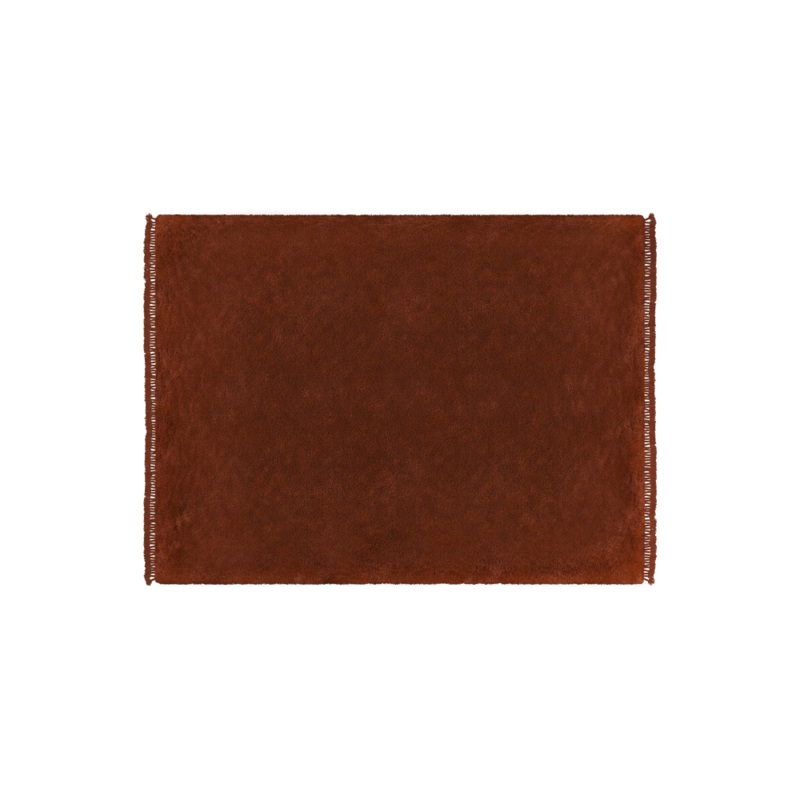 Ainsley Wool Shag Rug Red 300 X 400 cm