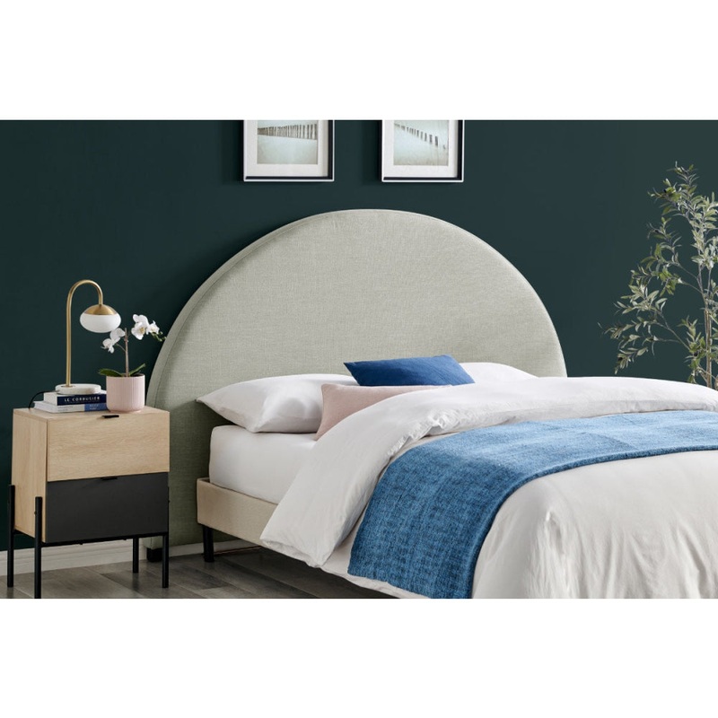 Arch Bed Head Cloud Grey