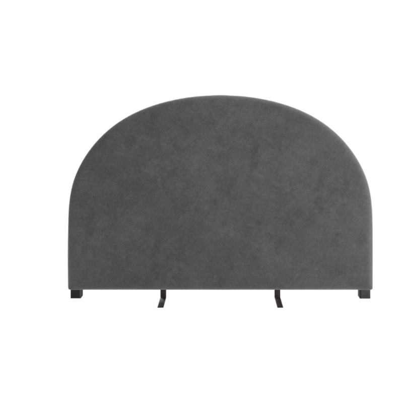 Arch Bed Head Cosmic Anthracite