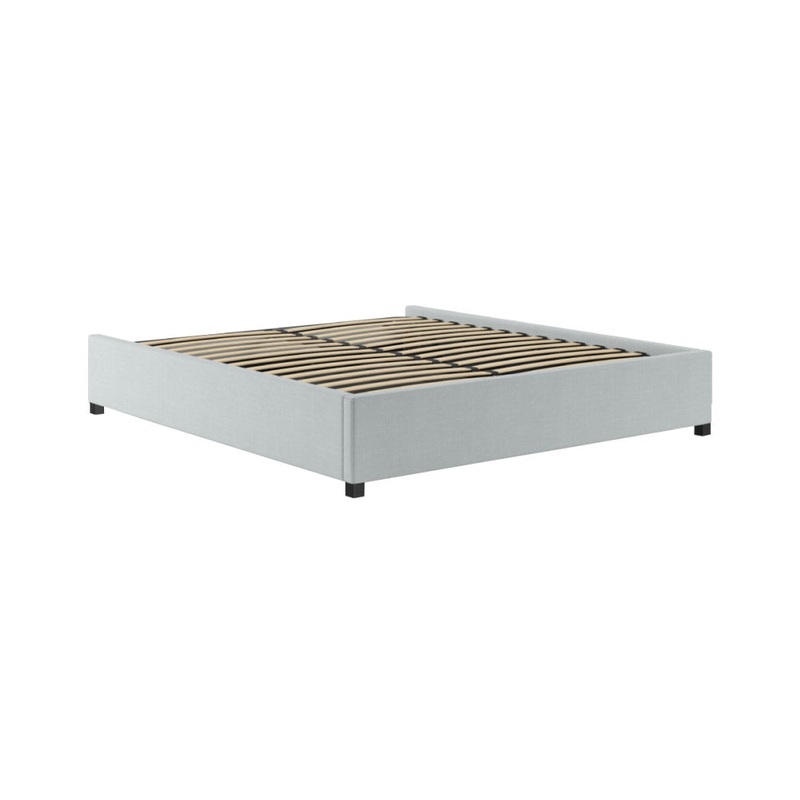 Gaslift Bed Frame Porcelain Blue