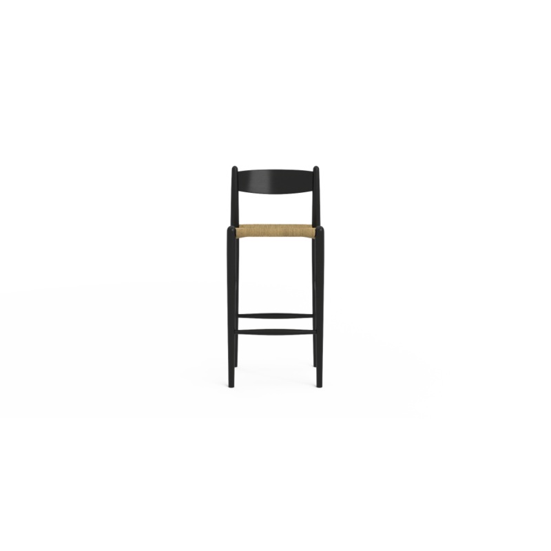 Harvey Kitchen Counter Bar Stool 69cm Black