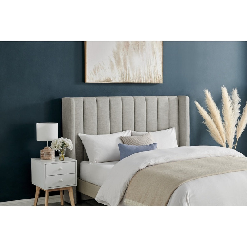 Isabella Bed Head Cloud Grey