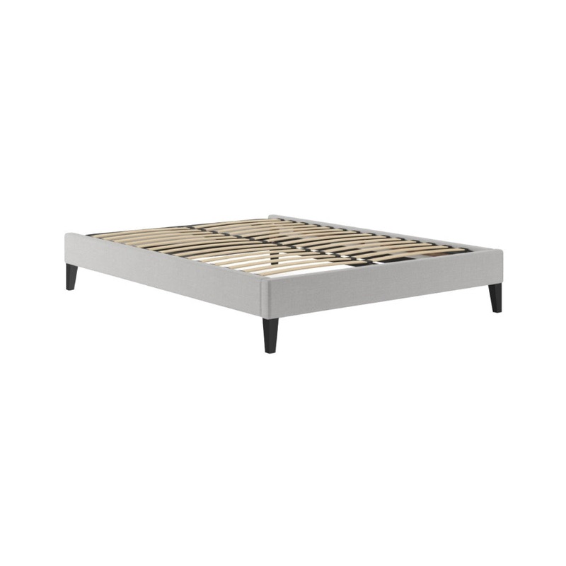 Slimline Bed Frame Cloud Grey