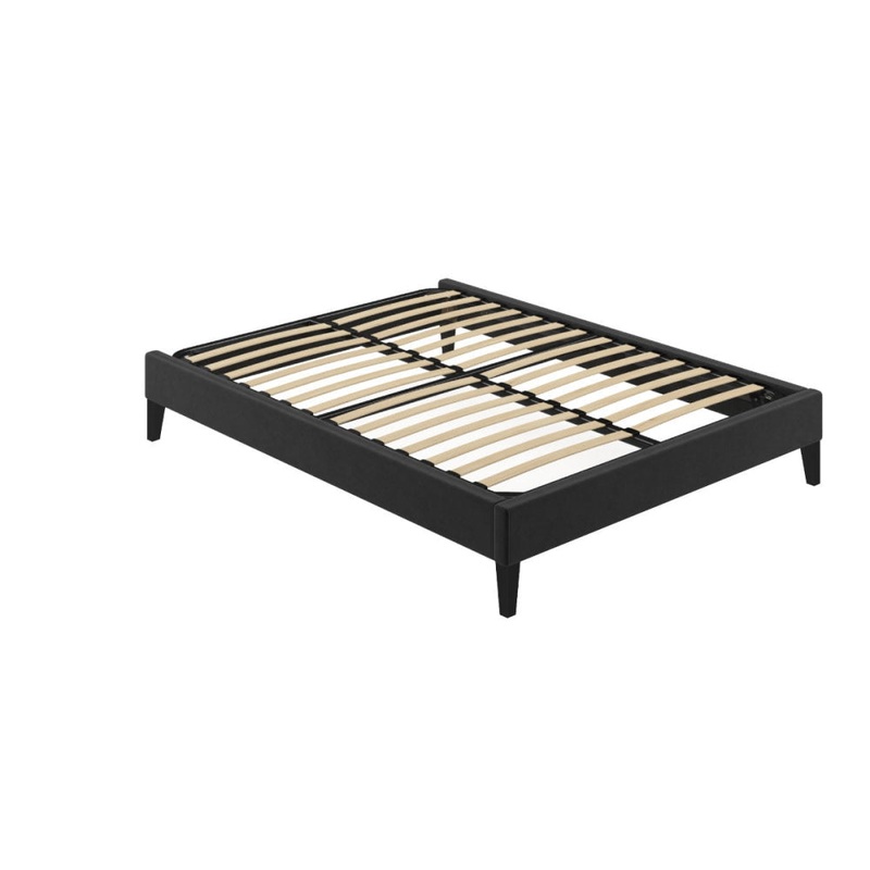 Slimline Bed Frame Ebony Black
