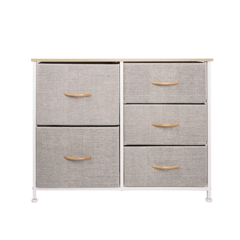 5-Tier Chest Of Drawer Storage Cabinet