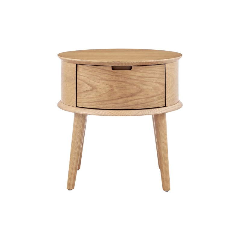 Bentley Nightstand Bedside Table Oak