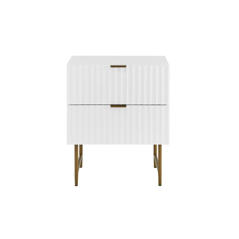 Edinburgh Collection 2-Drawer Night Stand Bedside Tatble