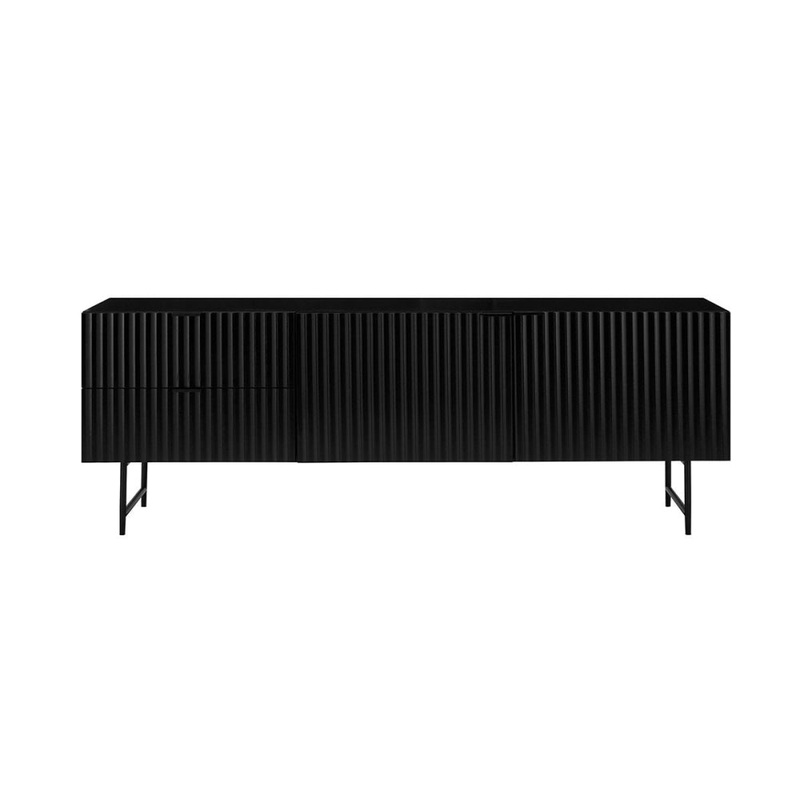 Edinburgh Wooden TV Stand Entertainment Unit 180cm