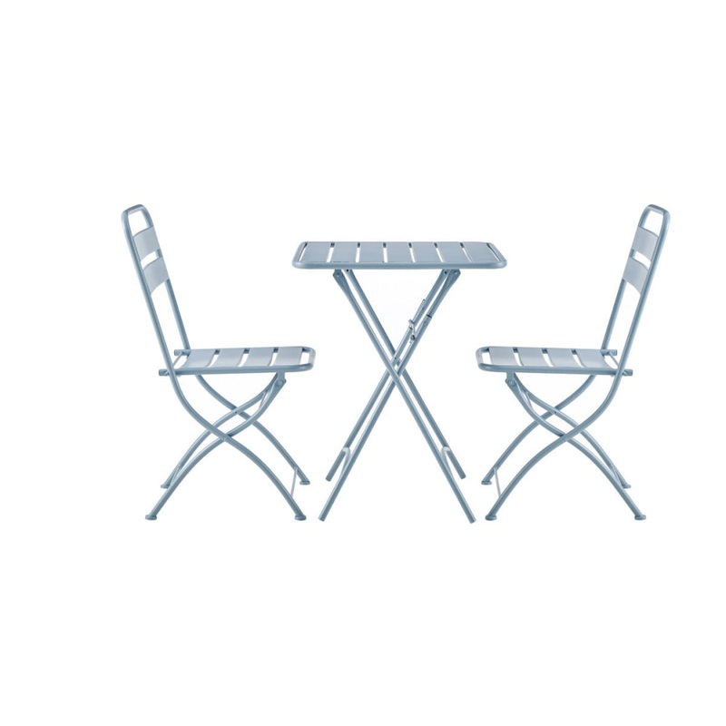 Madrid Metal Outdoor Balcony Table Set