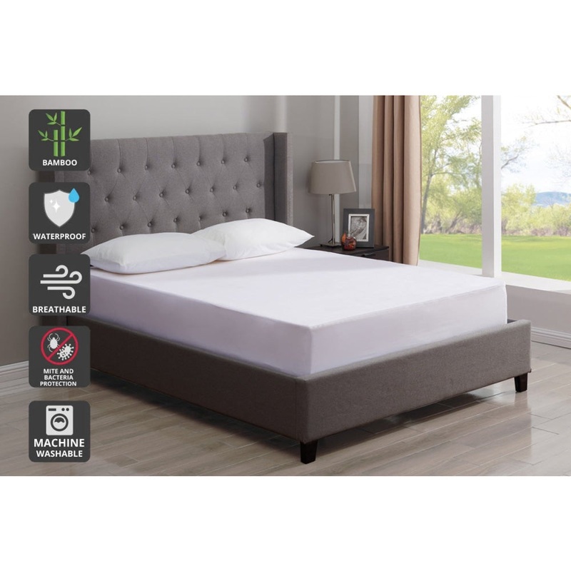 Waterproof Bamboo Fitted Mattress Protector