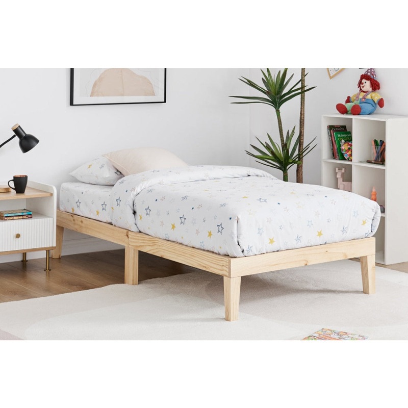 William Wood Bed Frame Natural