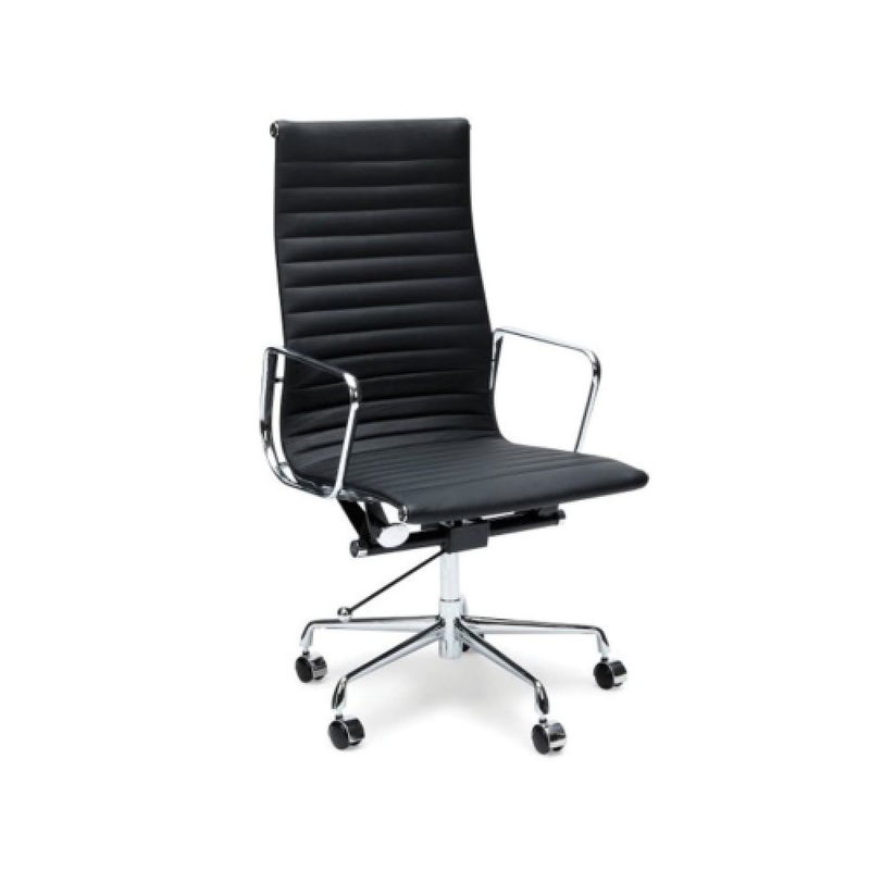 Eames Replica Management Office Chair - High Back - Black