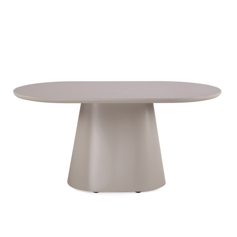 Kylen Modern Rectangular Wooden Kitchen Dining Table 200cm Putty