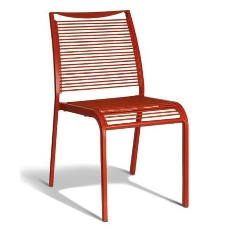 Wanika Outdoor Dining Chair - Red Frame