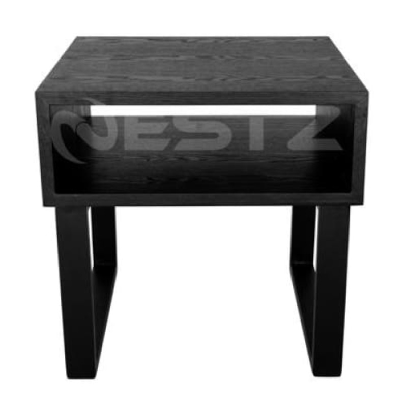 Oliver Bed Side Table - Black