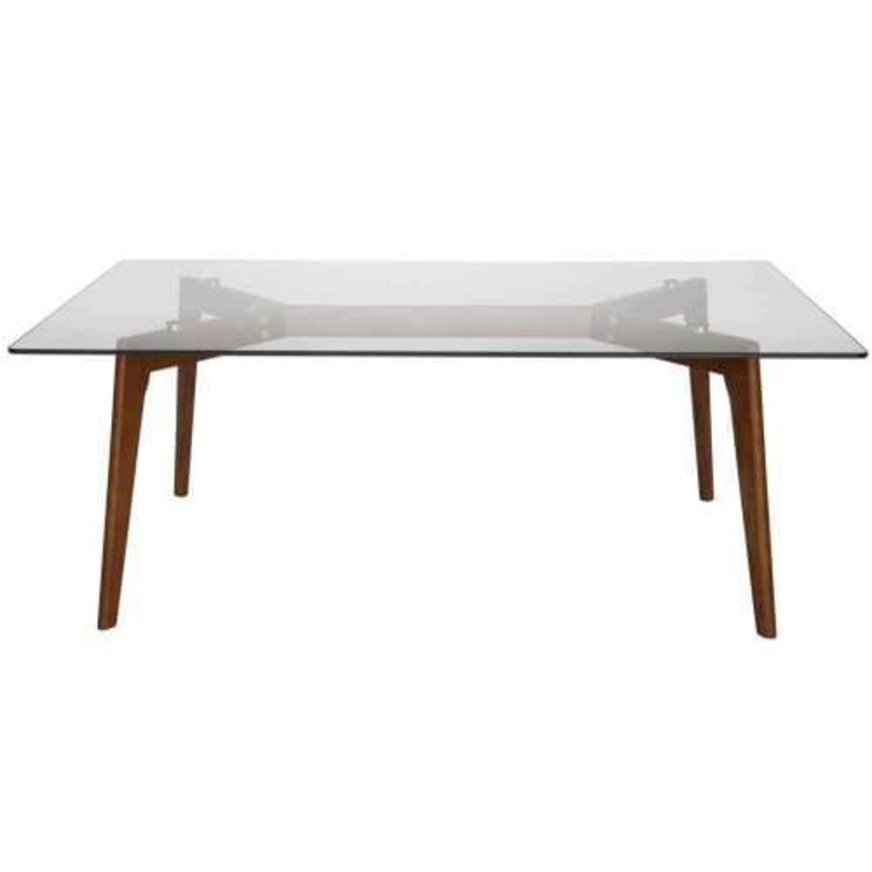 Stad Rectangular Coffee Table - Walnut