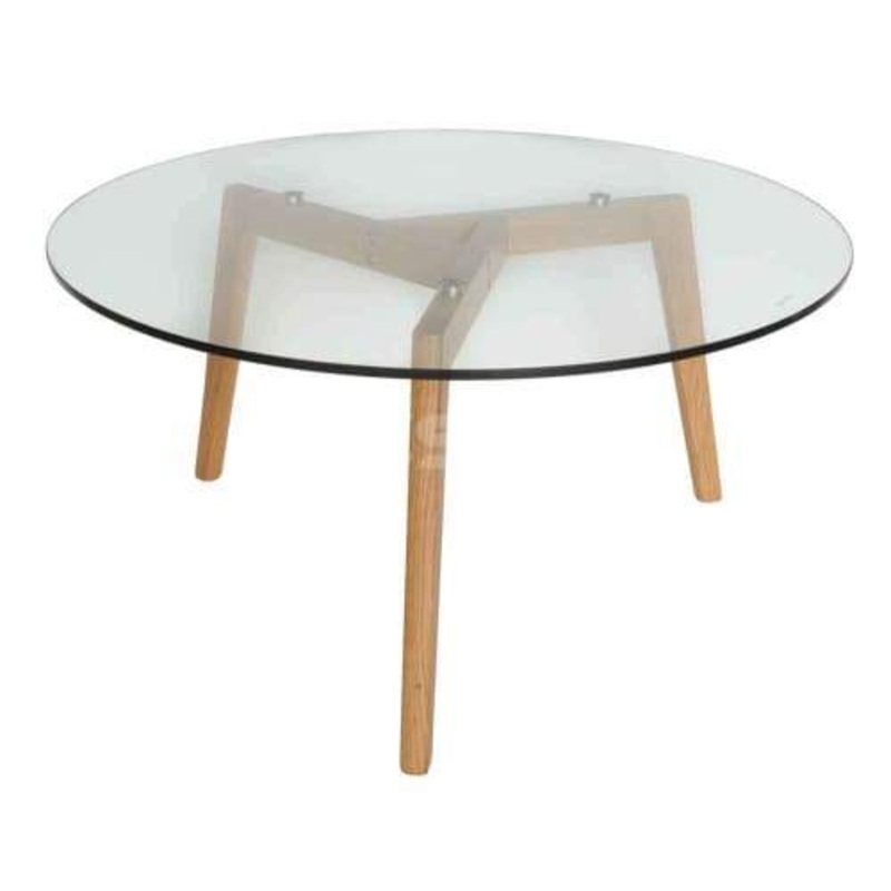 Stad Round Coffee Table - Natural
