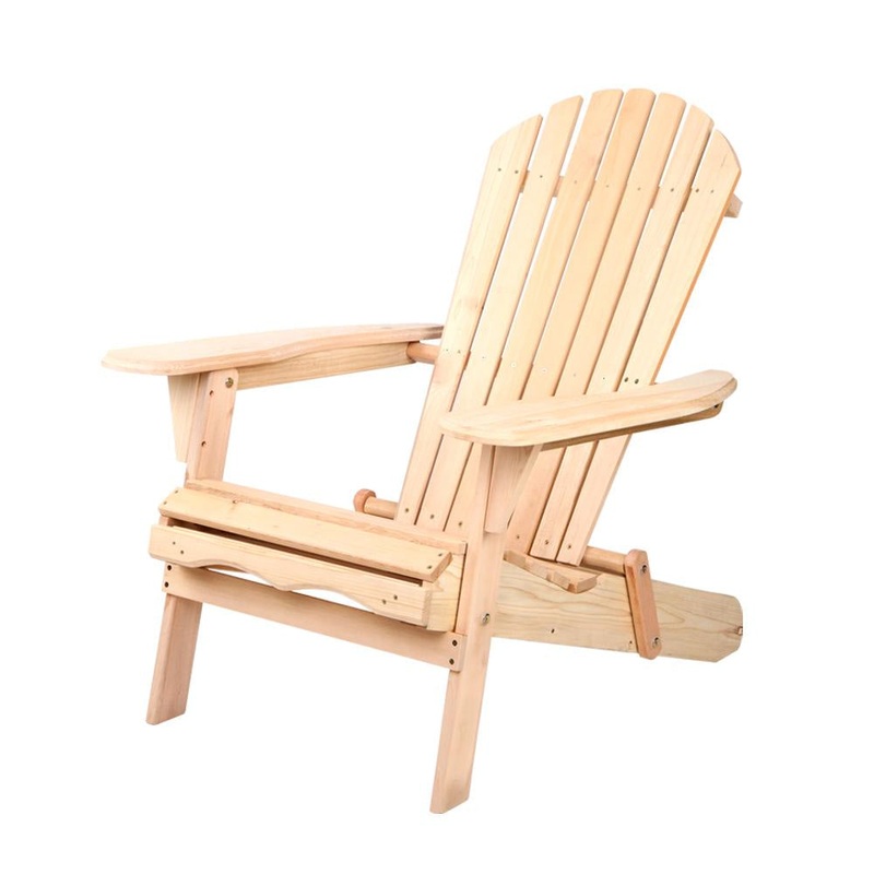 Outdoor Chairs Furniture Beach Chair Lounge Wooden Adirondack Garden Patio