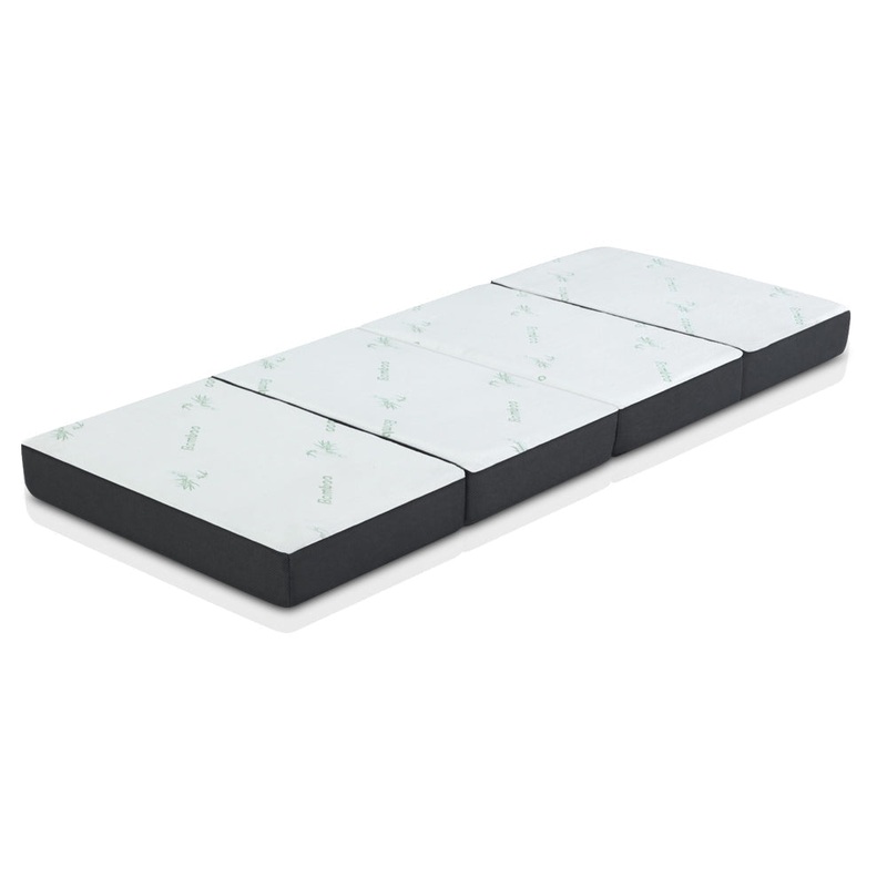Bedding Portable Mattress Folding Foldable Foam Floor Bed Tri Fold 180cm