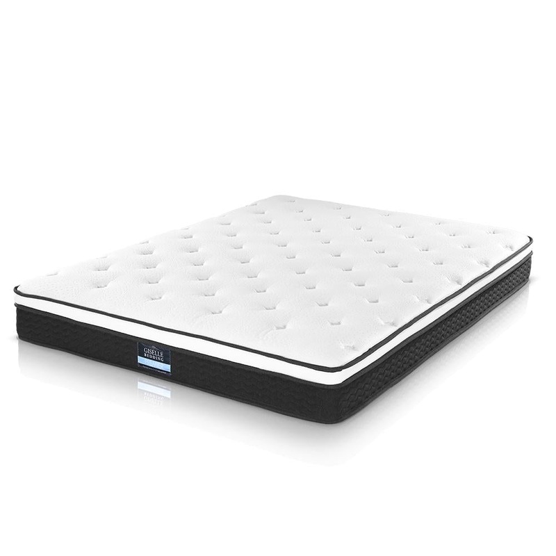 Bedding Bonita Euro Top Bonnell Spring Mattress 21cm Thick  Double