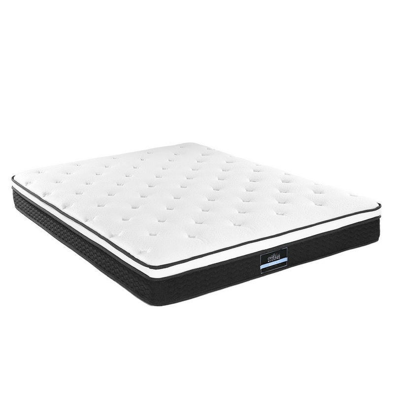 Bedding Bonita Euro Top Bonnell Spring Mattress 21cm Thick  Queen