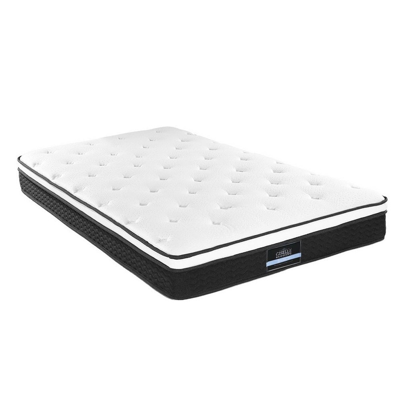 Bedding Bonita Euro Top Bonnell Spring Mattress 21cm Thick  Single