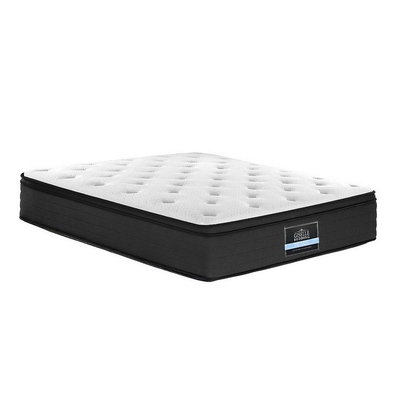 Bedding Eve Euro Top Pocket Spring Mattress 34cm Thick  Double