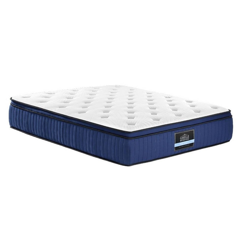 Bedding Franky Euro Top Cool Gel Pocket Spring Mattress 34cm Thick  Double