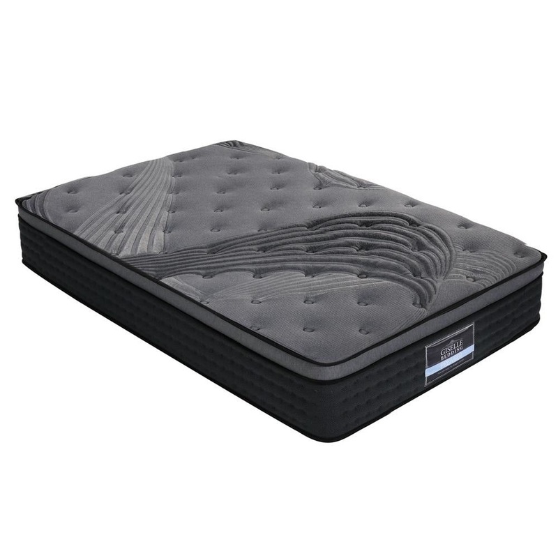 Bedding Alanya Euro Top Pocket Spring Mattress 34cm Thick  Single
