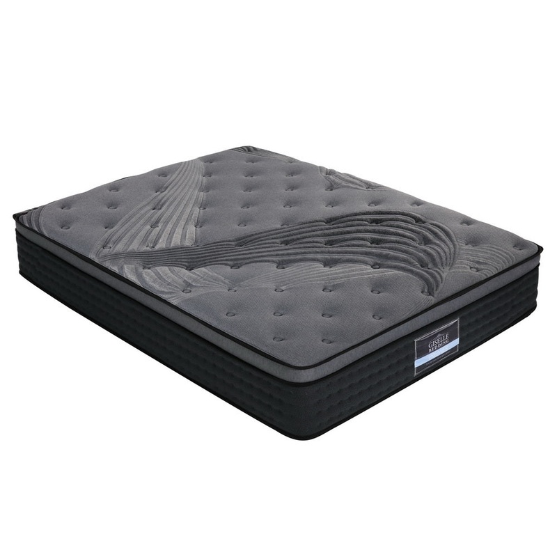 Bedding Alanya Euro Top Pocket Spring Mattress 34cm Thick  Double