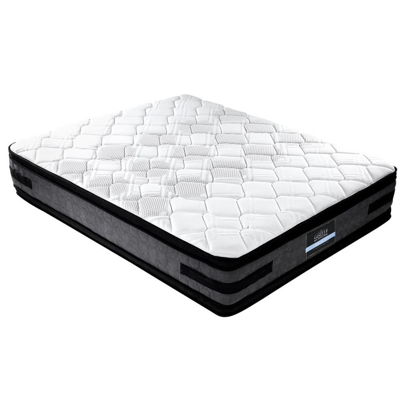 Bedding Luna Euro Top Cool Gel Pocket Spring Mattress 36cm Thick  Double