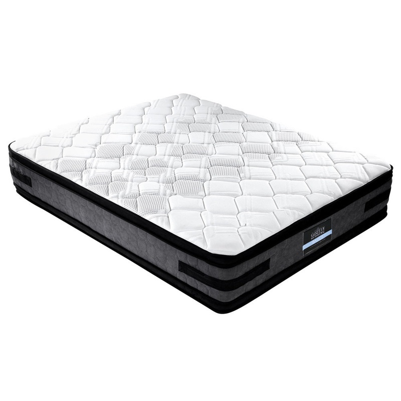 Bedding Luna Euro Top Cool Gel Pocket Spring Mattress 36cm Thick  King
