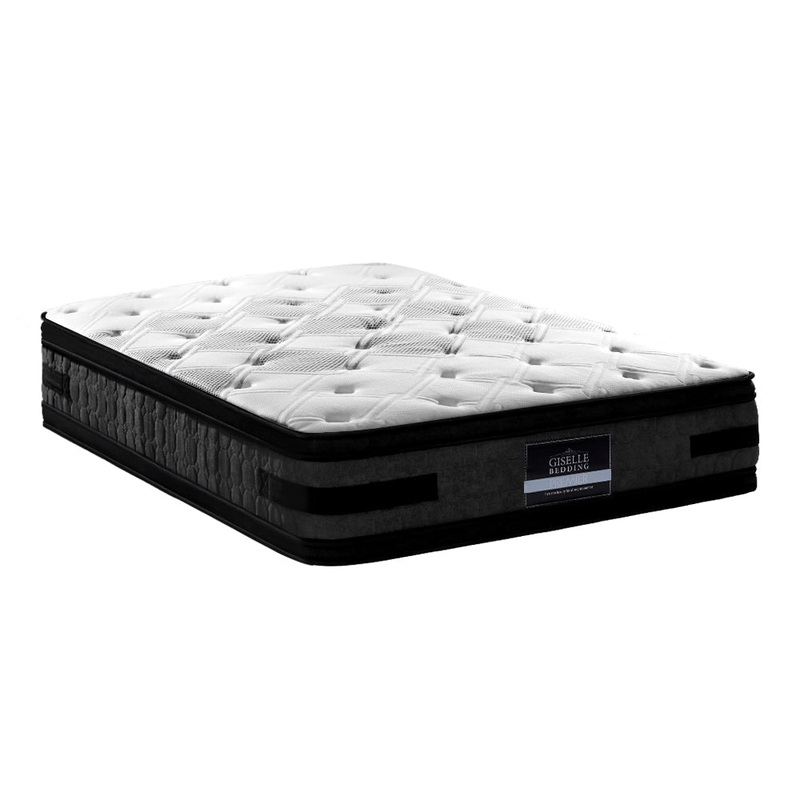Bedding Luna Euro Top Cool Gel Pocket Spring Mattress 36cm Thick  Queen