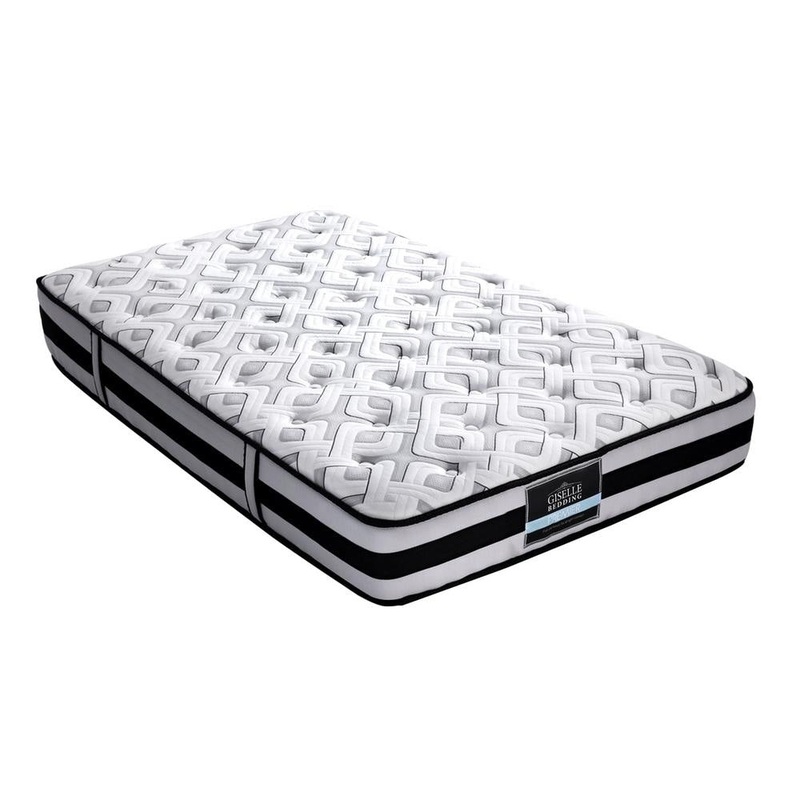 Bedding Rumba Tight Top Pocket Spring Mattress 24cm Thick  Single