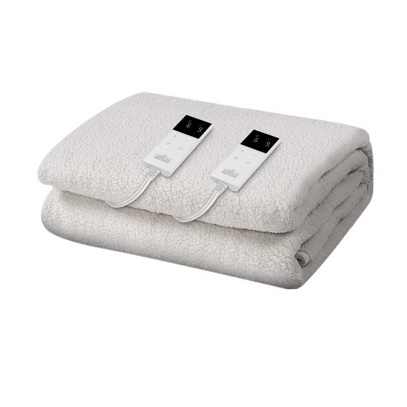 Bedding 9 Setting Fully Fitted Electric Blanket - Double