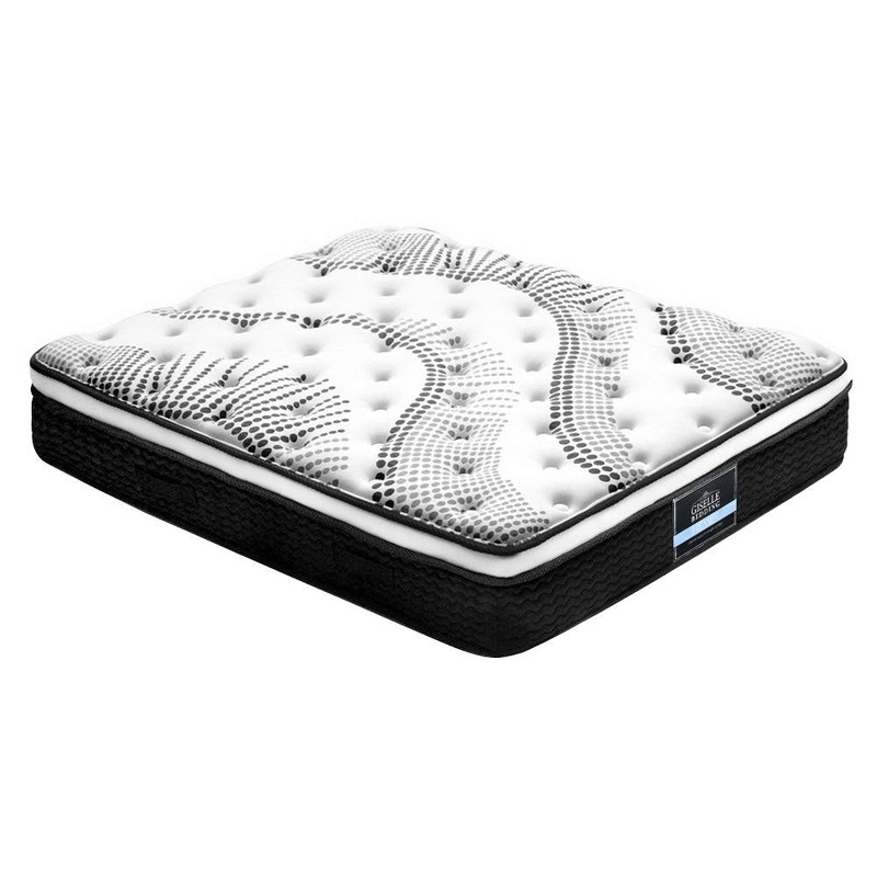Bedding Como Euro Top Pocket Spring Mattress 32cm Thick  Double