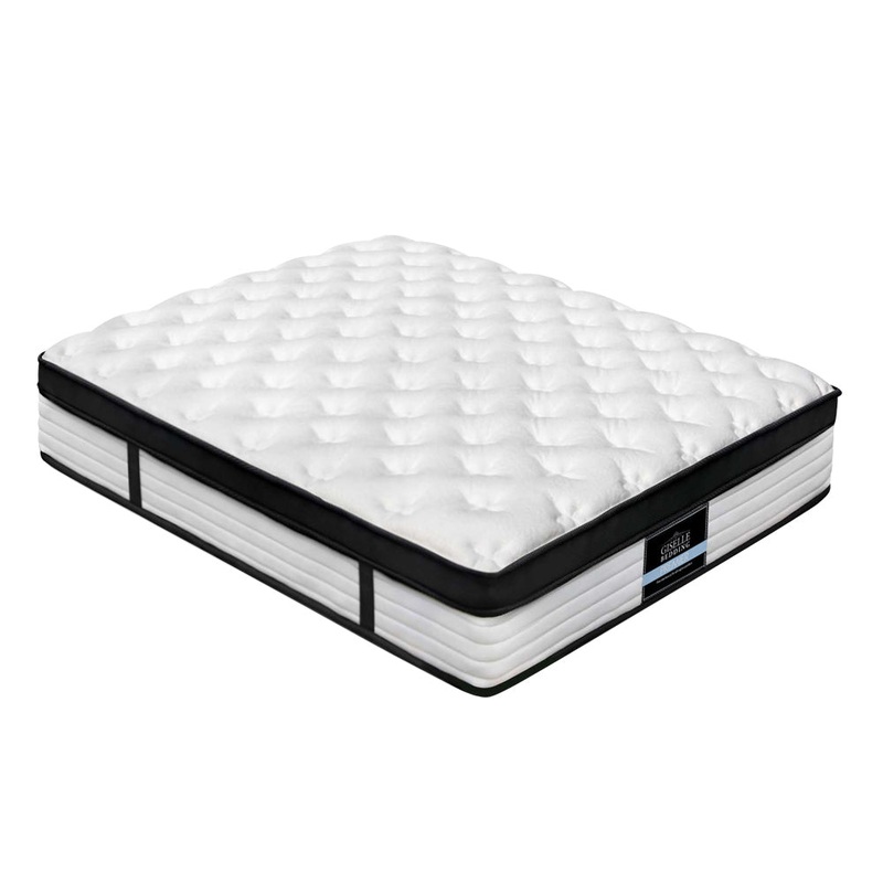 Bedding Devon Euro Top Pocket Spring Mattress 31cm Thick  Double