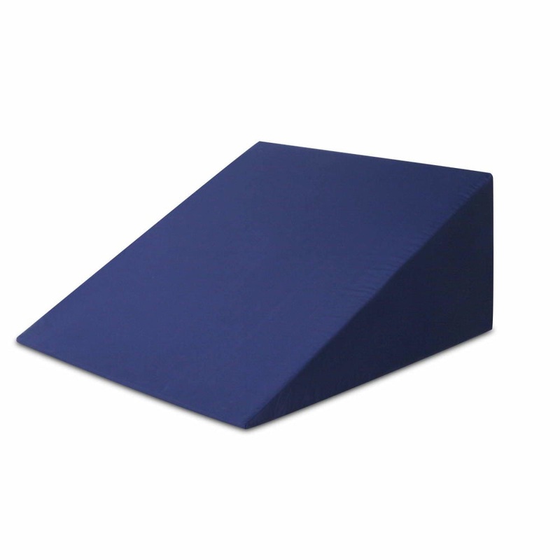 Bedding Foam Wedge Back Support Pillow - Blue