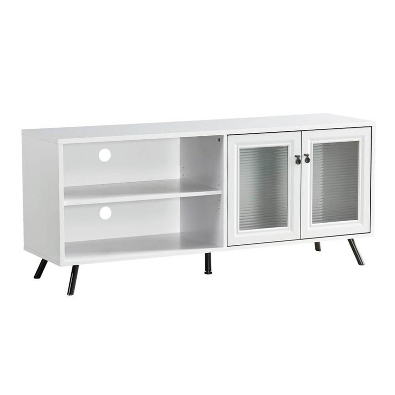 Maison TV Stand Cabinet Entertainment Unit - White