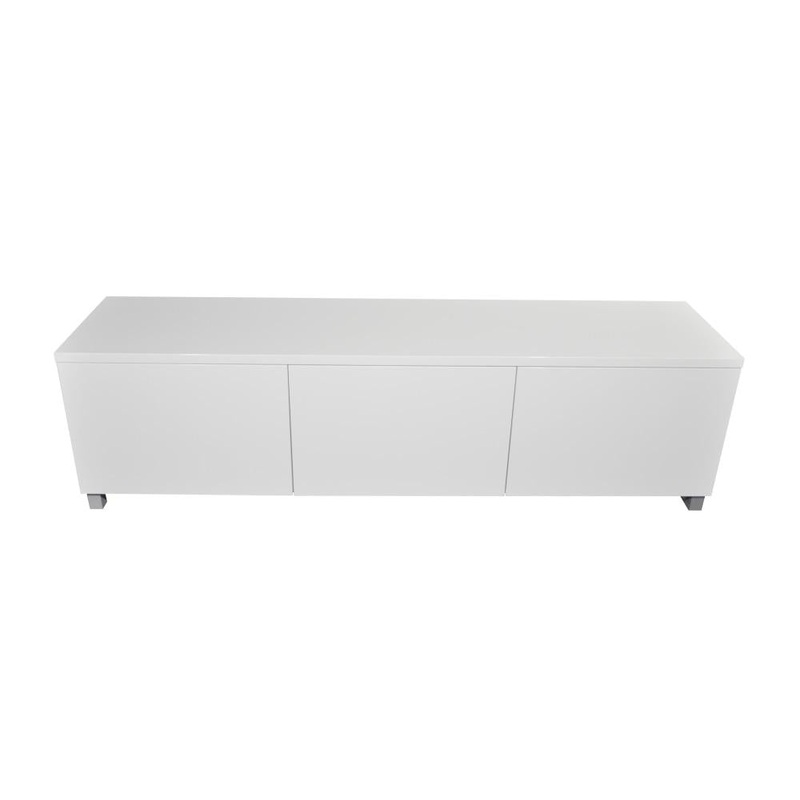 Heidi TV Stand Cabinet Entertainment Unit 1.8m - High Gloss White