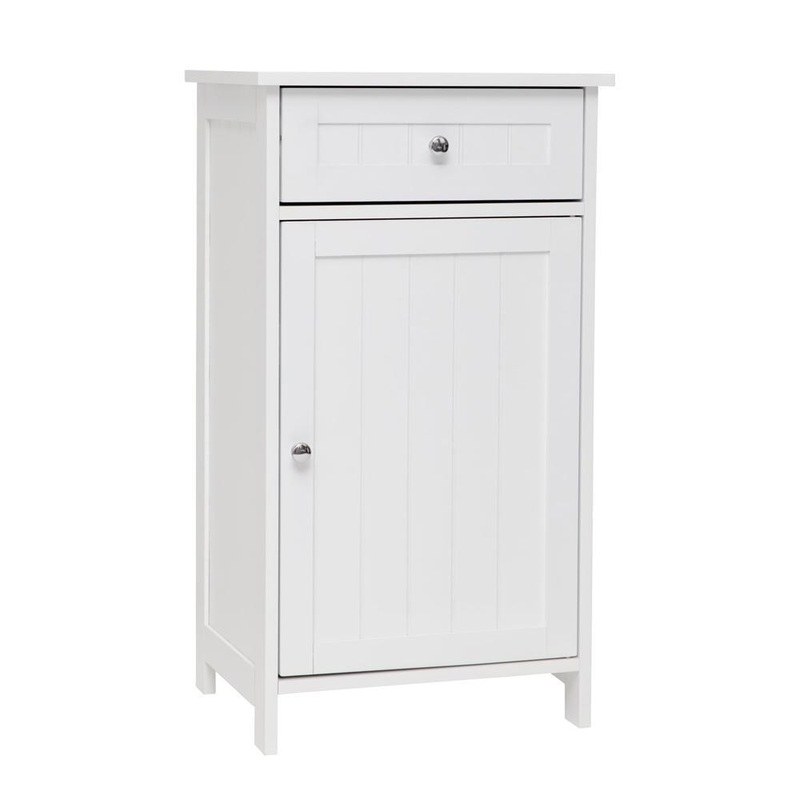 Arven  Multipurpose Lowboy Low Storage Cabinet - White