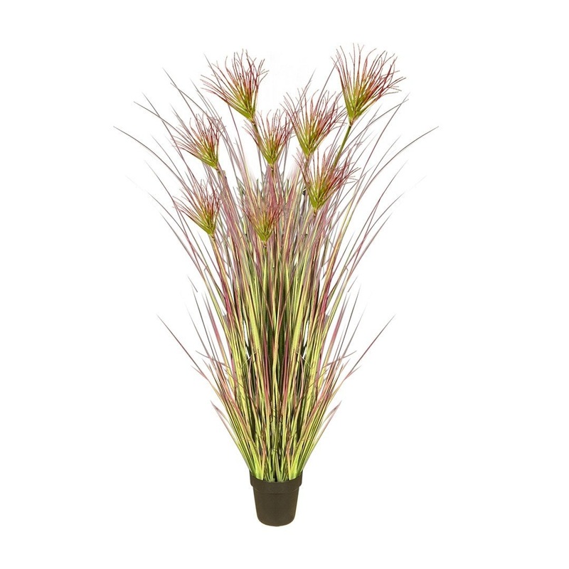 120cm Purple Artificial Indoor Potted Papyrus Plant Tree Fake Simulation Decorative