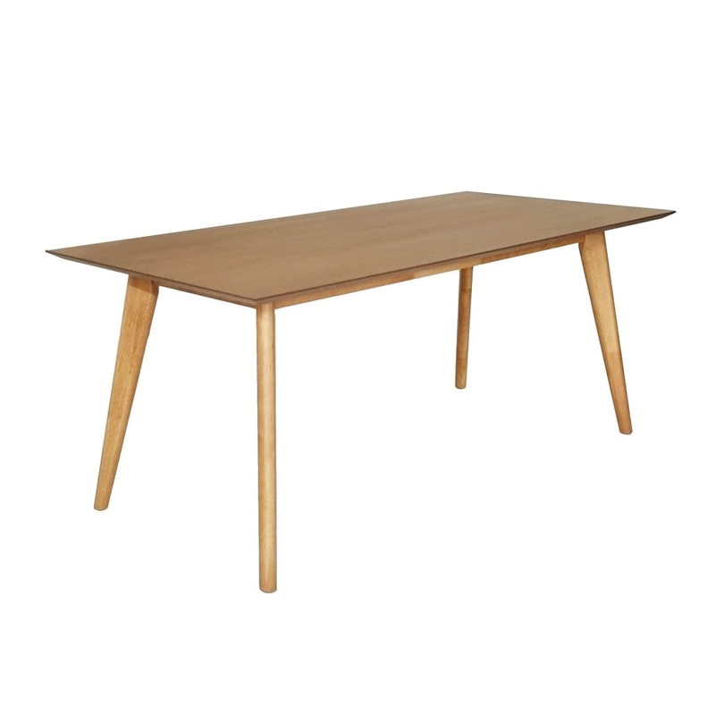 Alexandria Rectangular Dining Table 180cm - Natural
