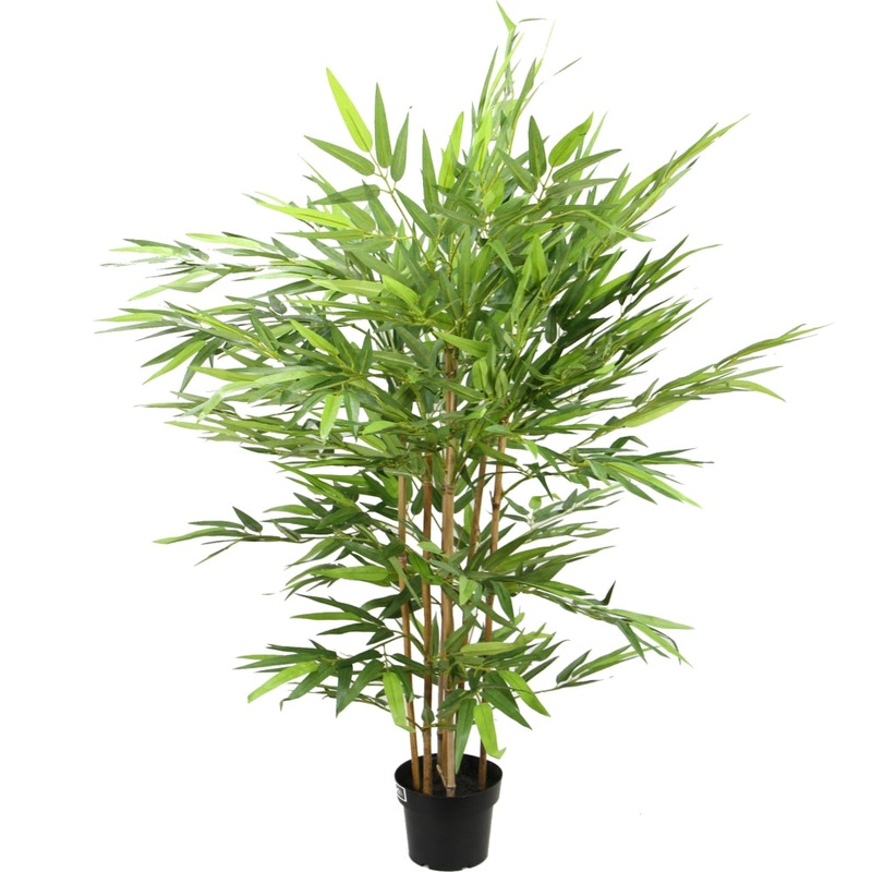 Chinese Bamboo Tree Artificial Fake Plant Flower Decorative 110cm In Pot