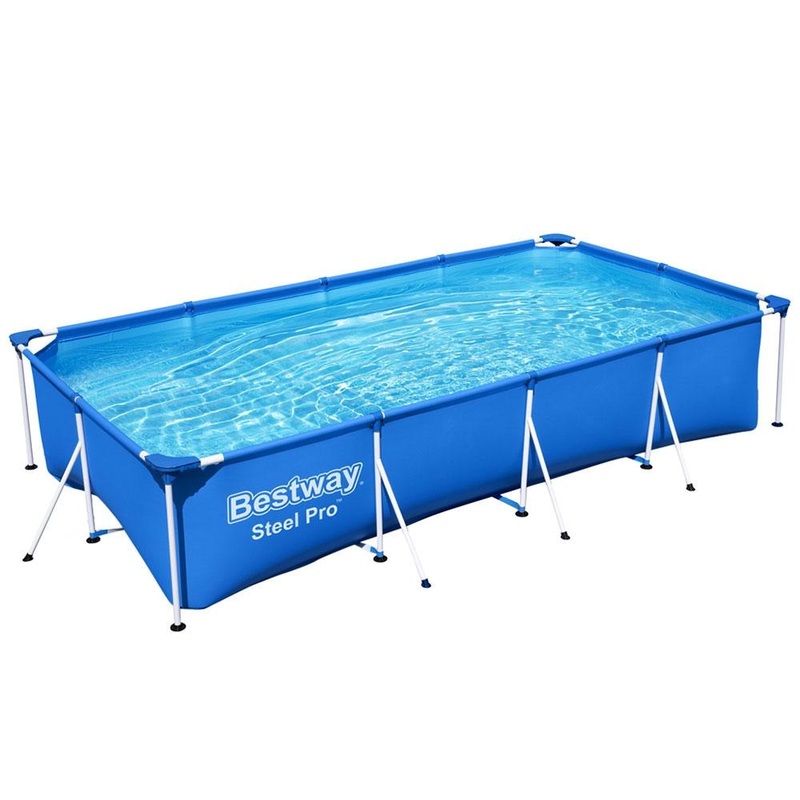 Swimming Pool Above Ground Heavy Duty Steel Pro Frame Pools 4M