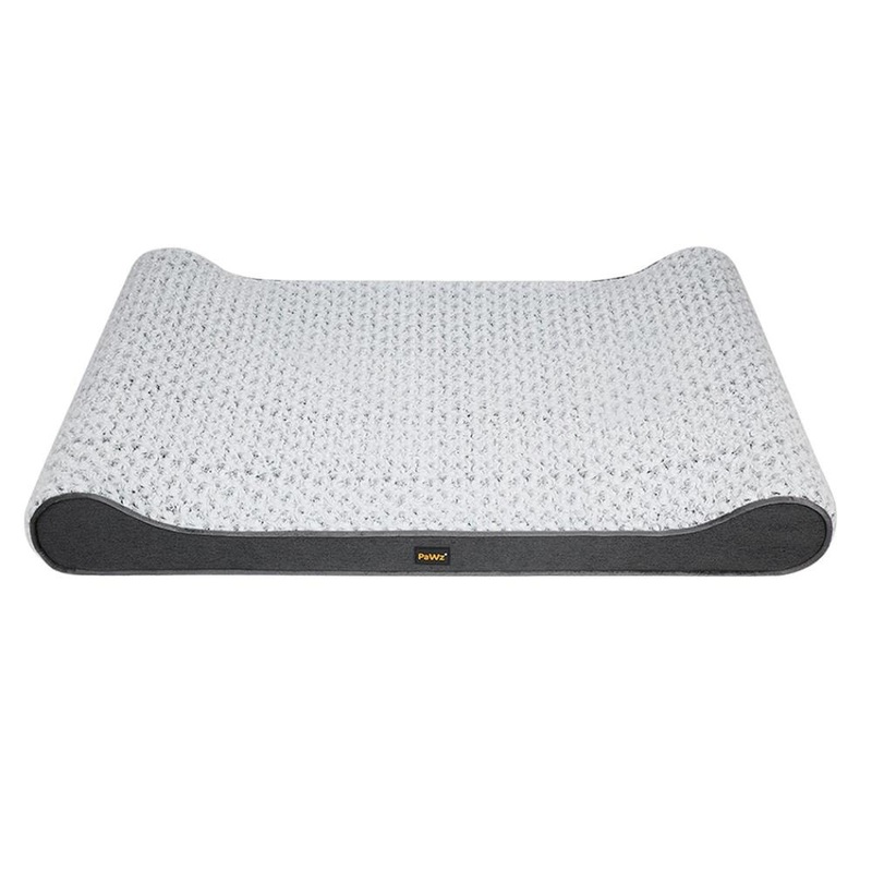 Orthopedic Dog Bed With Memory Foram Warm Mattress Plush Large
