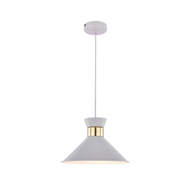 Eva Modern Classic Pendant Lamp Light White