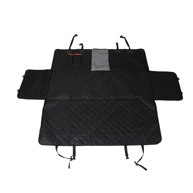 PaWz Pet Car Seat Cover Cat Dog Hammock Non Slip Waterproof Protector Mat Black