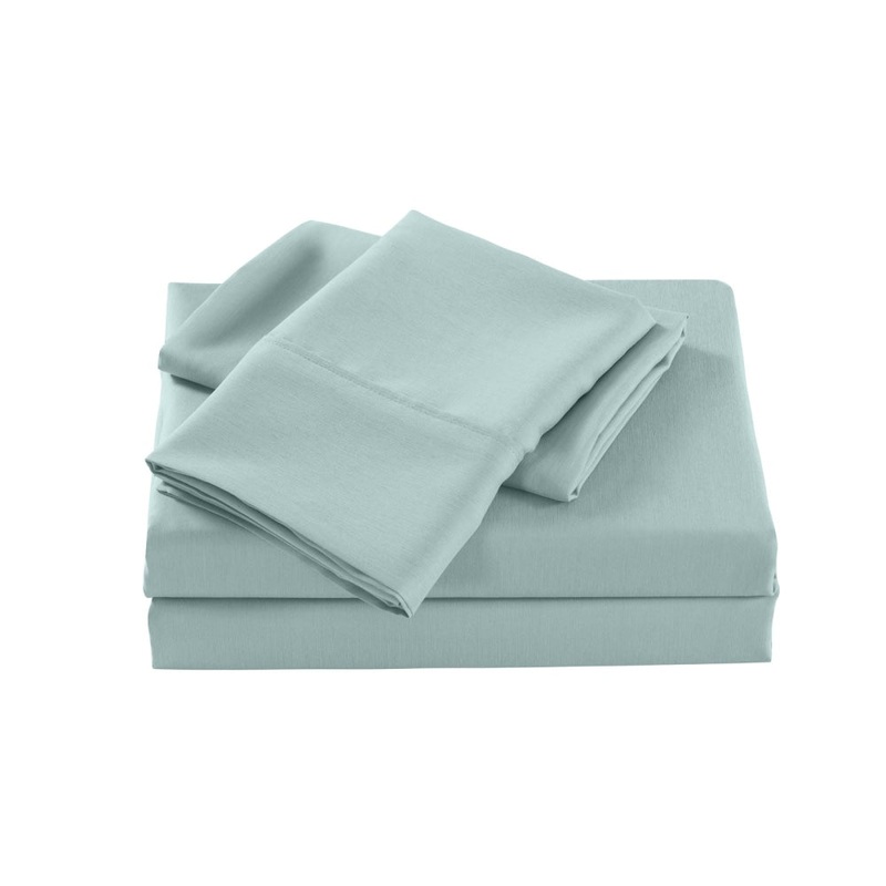 Royal Comfort Bamboo Cooling 2000TC Sheet Set - King Single-Frost